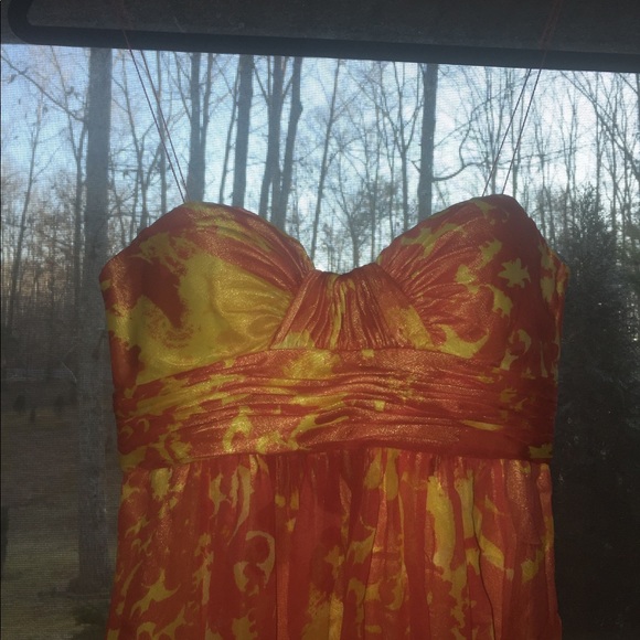 ✨aidan mattox✨ HALTER DRESS - Picture 3 of 8